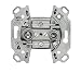 Produktbild WISI DB 07, Universal Antennendose, 2-Loch Durchgangsdose 14 dB