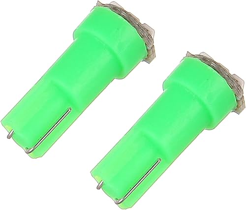 Miniatura 5 de Bombillas de luces LED para tablero 20x T5 17 74 73 3-3014SMD, Verde