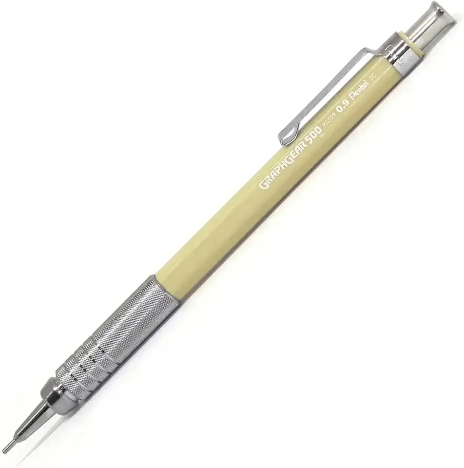 Lapiseira Graphgear Tecnica 0.9mm Bege Pentel