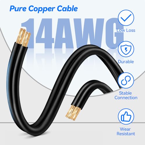 BOOBEIR SMA Male to SMA Female Cable 98FT LMR200 Equivalent, 50 Ohm Low-Loss Coaxial Extension Cable for 5G/6G LTE, WiFi 6E, GPS, Ham Radio, ADS-B, RF Antenna Router Modem (Not for TV) by Boobrie - Image 3