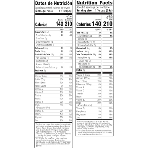 Cheerios, Heart Healthy Gluten Free Breakfast Cereal, 8.9 oz - Thumbnail 2