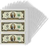 paper money wikipedia Großer professioneller Geldorganisator für cash – größere Geldblätter mit drei Fächern sammelhüllen, geeignet für die meisten Münzen der Weltwährung für Sammler, wie banknoten, Euro spielgeld scheine, geldschein und 5 euro schein. Kein Falten oder Füllung zur Anpassung an das Raster, vollständiger Schutz der Papierlagerung. Gesamtseitengröße: 8,46 x 11 Zoll, jede Steckplatzgröße: 3,34 x 7,7 Zoll. Das Banknoten-Organizer-Set enthält 12 Seiten und fasst mehr als 36 Dollar-Münzen.