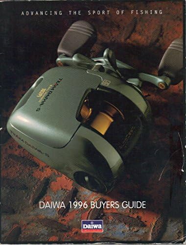 Daiwa 1996 Buyer's Guide, Advancing the Sport of Fishing Paperback โ January 1, 1996