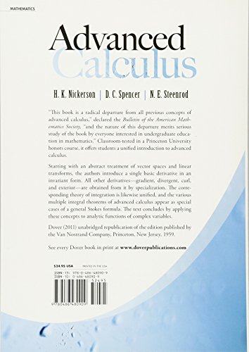 Advanced Calculus