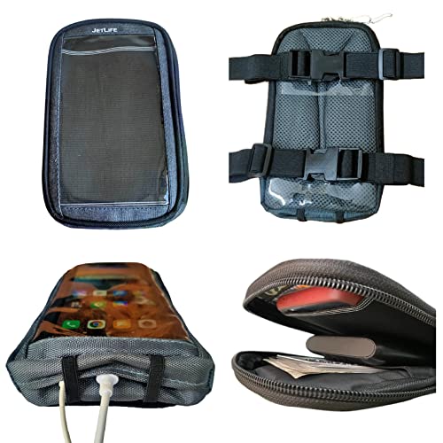 JETLIFE Premium Mobile Holder/PouchBag for All Scooters Scooty Activa