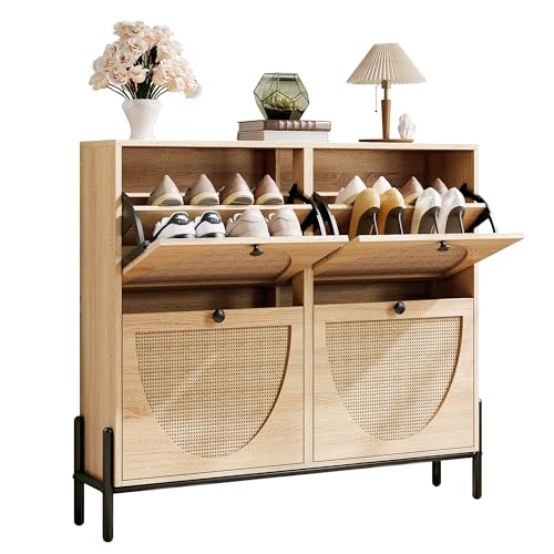 IRONCK Rattan 4-Drawer Cabinet