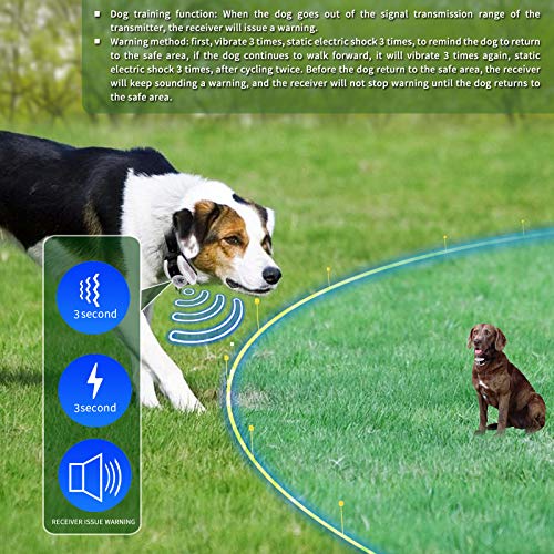 OKPET Wireless Dog Fence Pet Containment System