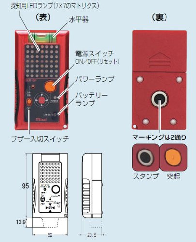 Amazon | 未来工業(MIRAI) マグネットアッター(磁石探知器・高感度 