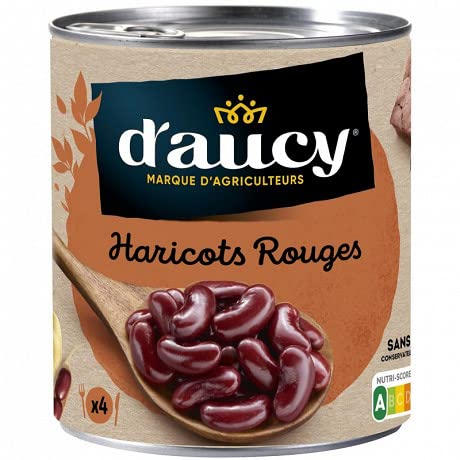 D'AUCY - Frijoles Rojos 500G - Cuatro artículos