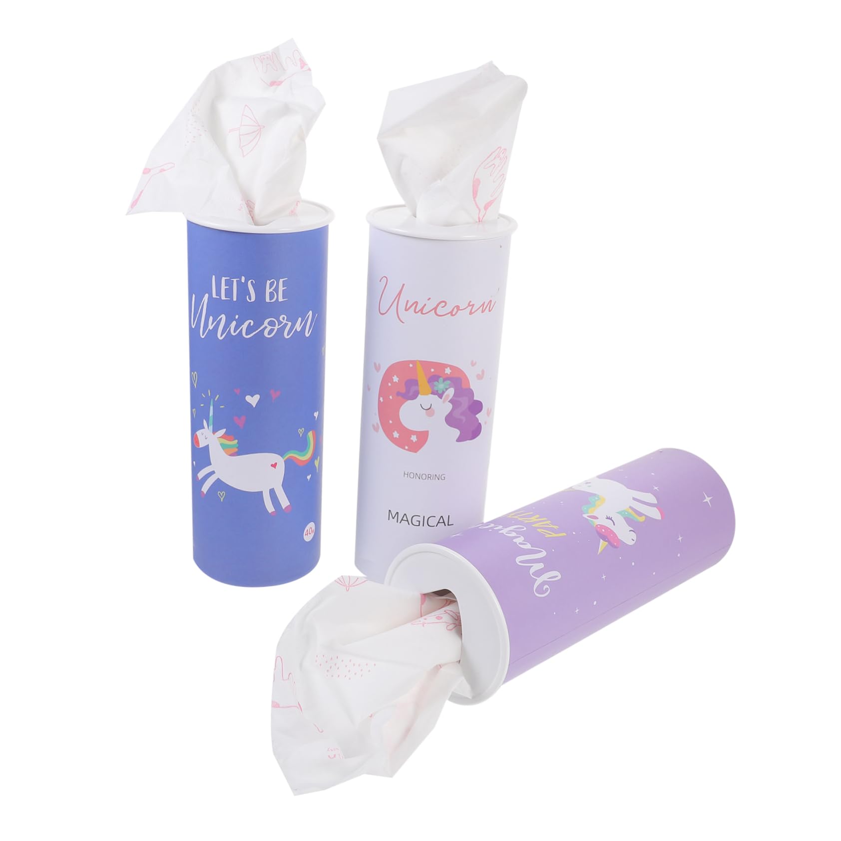 CALLARON 5 Series Papel De Impresión De Dibujos Animados Servilletas De Unicornio Tissues Servilletas De Papel De Decoración Linda Servilleta De Fiesta 3 Piezas X 5
