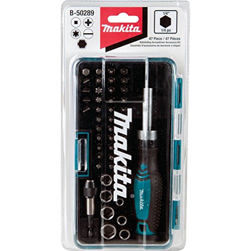 Makita B-50289 Ratchet and Bit Set (47 Piece)