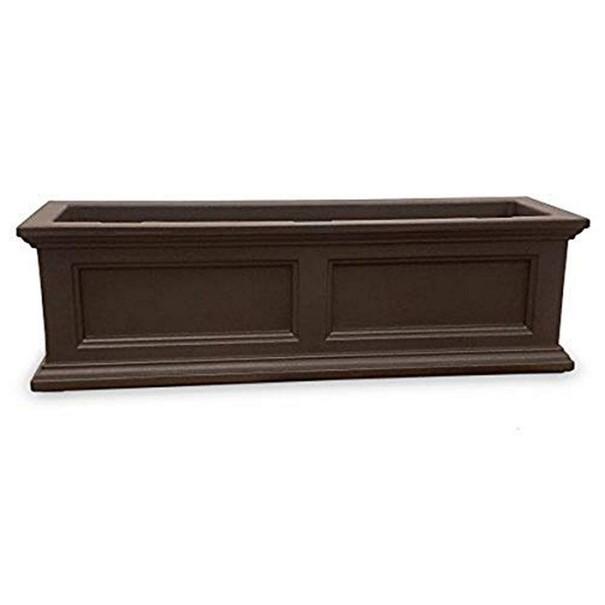 Mayne 5822-ES Polyethylene Window Box, 36x11, Espresso