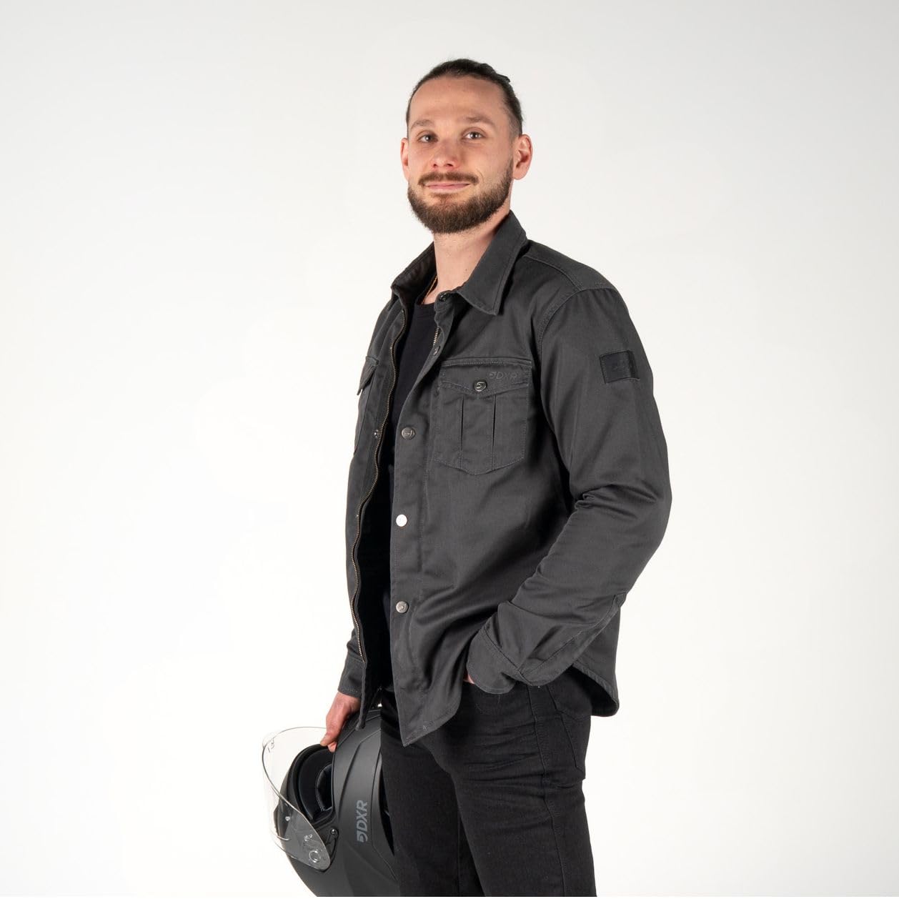 Surchemise Moto EDLER Homme Homologué EN17092 A Mi-saison L