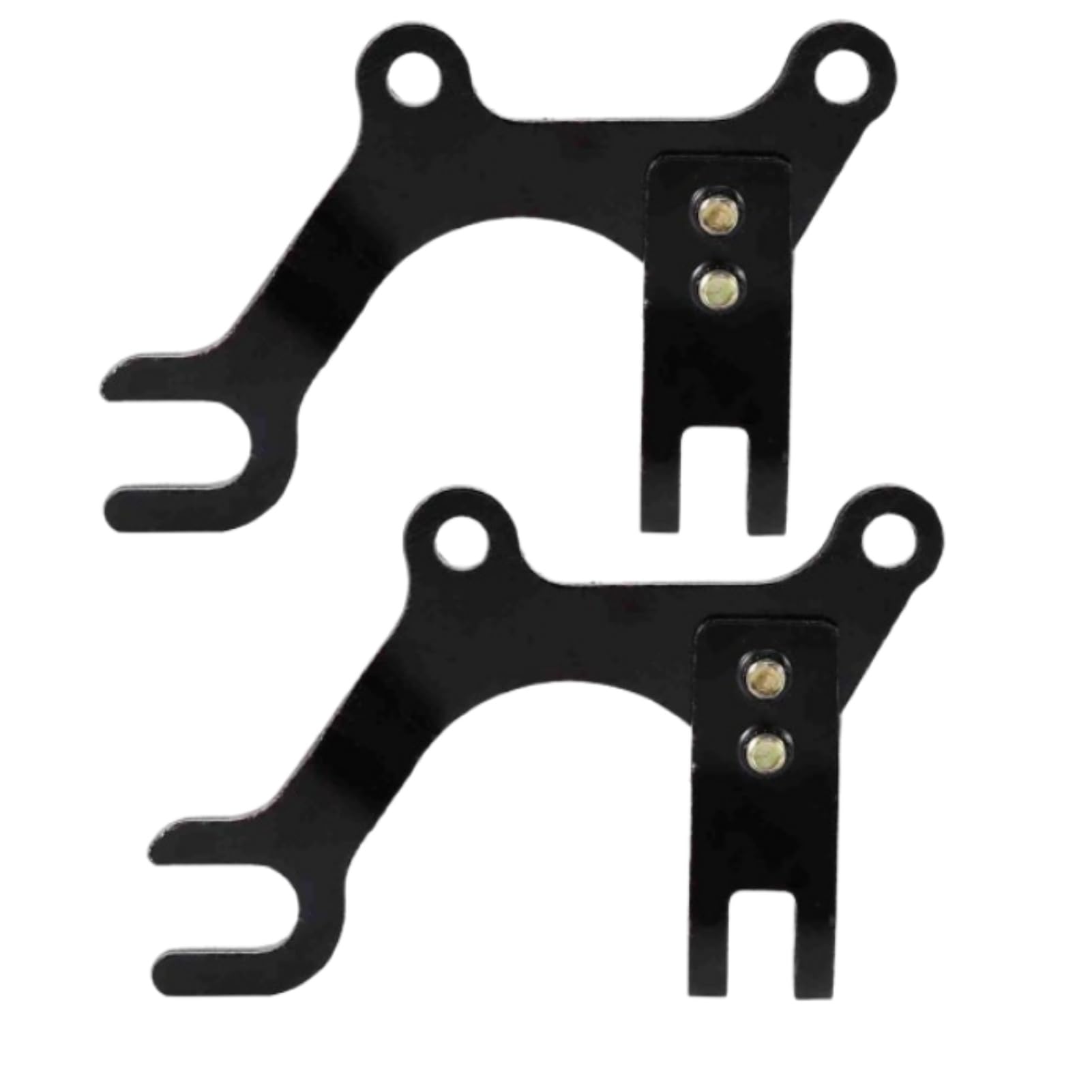 2PCS Bike Disc Brake Adapter Converter, Bike Disc Brake Bracket Converter Frame Adapter Disc Brake Conversion Mounts Parts