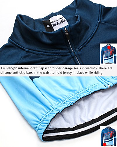 Chaqueta térmica ciclismo hombre manga larga talla XL miniatura 4