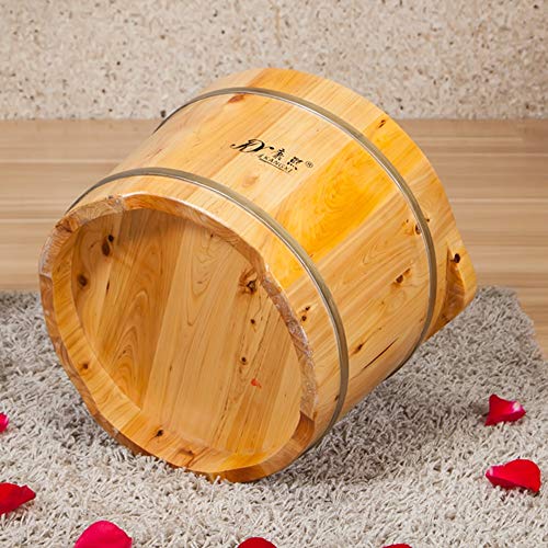 Balde de Madera Maciza para Pies Spa Masaje miniatura 6