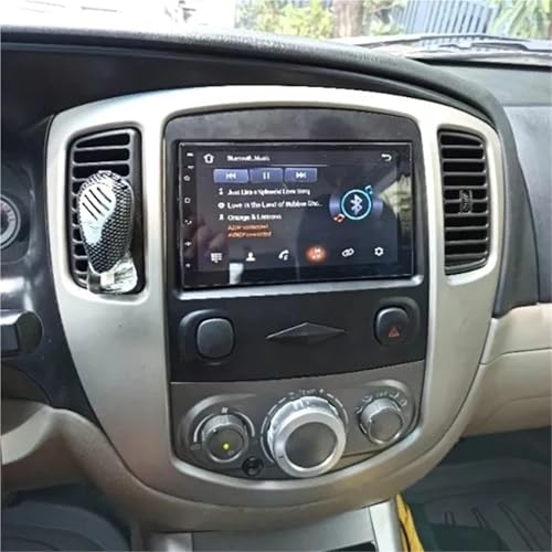 Façade autoradio Ford Escape 2DIN solution sans jour - 5