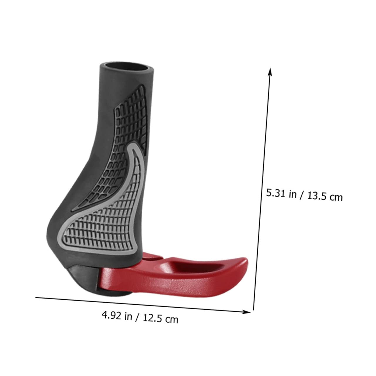 TOYANDONA Housse De Guidon en Alliage D'Aluminium Poignées De Vélo Poignées De Vélo Guidons De Montagne pour Guidon De Vélo Housse De De Guidon Poignées De Vélo en