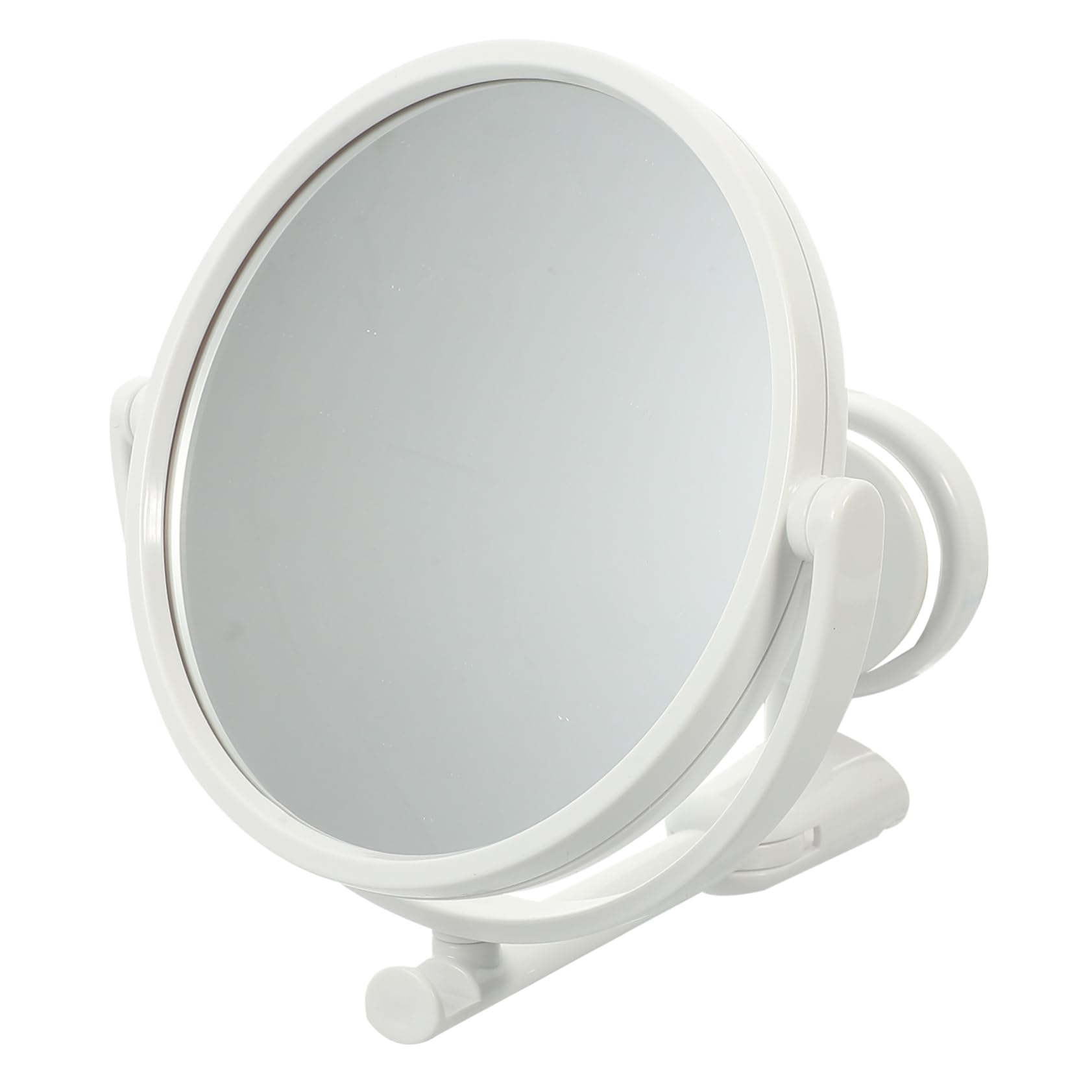 HEALLILY Folding Rotating Vanity Mirror Wall Mounted Makeup Mirror for Bathroom Compact Double-Sided Space Saving 5 90X5 90X7