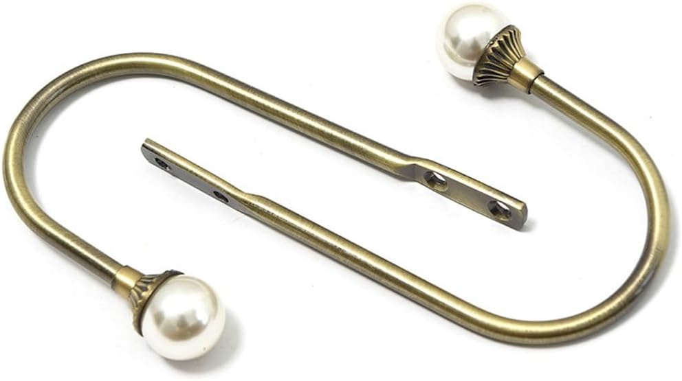 FMURY Zinc Alloy U-Shaped Curtain Wall Hook Wall Hook Curtain Tie Wall Hanging