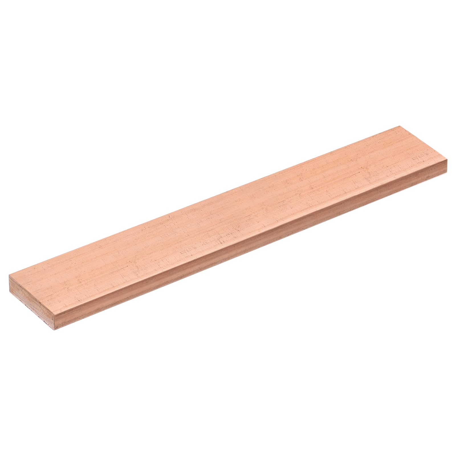 uxcell Copper Flat Bar, 1/4" Thickness x 1" Width x 6" Length Copper Bus Bar Stock Plate Mill for Electrical (6mm x 25mm x 152mm)