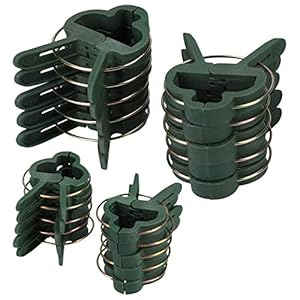 mumbi 20 x plantenclips, plantenklemmen, plantenhouder, plantenbinders in 2 maten