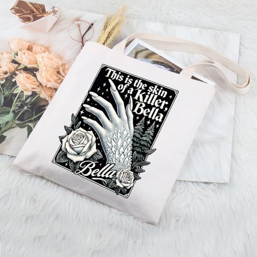 This Is The Skin Of A Killer Gift Vampire Movie Bella Fans Gift Novel Readers Ed & Bella Lovers Tote Bag4