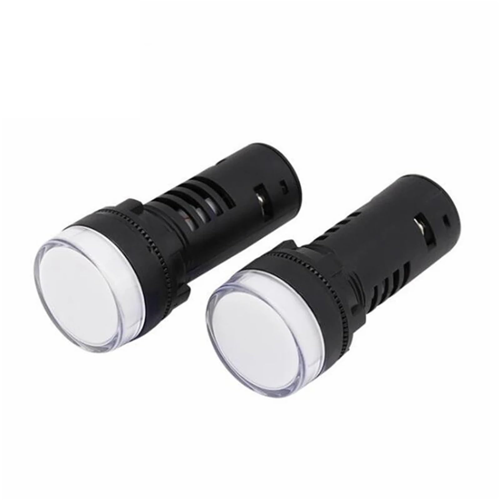 Indicador AD16-22SS de 22 mm, luz de señal de doble color, rojo y verde, 12 V, 24 V, 110 V y 220 V, interruptor de lámpara(220V)