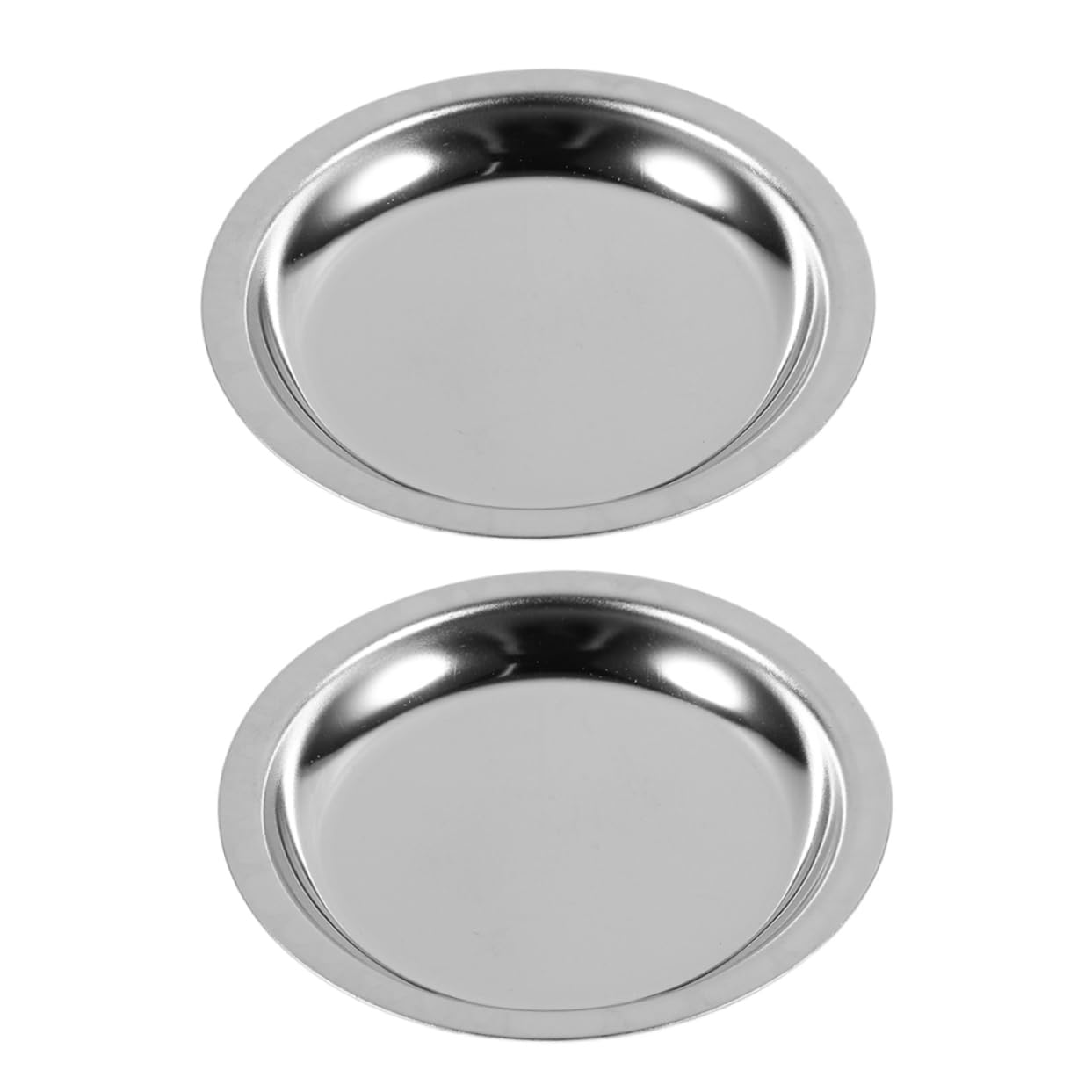 MAGICLULU 2pcs Stainless Steel Tea Bag Holder Round Teabag Tray for Brewing for Home Tea Parties Restaurants Versatile and Easy to Clean