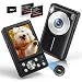 4K Digitalkamera 64MP Autofokus Dual-Kamera Fotokamera mit 32GB Karte, 16X Digitalzoom, Kompakte Fotoapparat Digitalkamera mit 2 Akkus für Anfänger Teenager