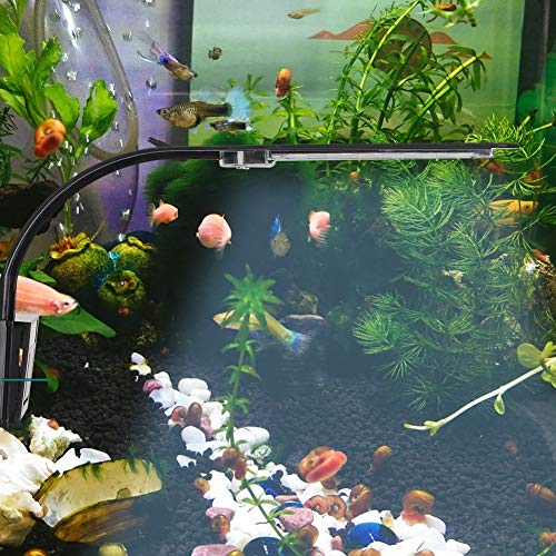 Aquarium Licht Aquarium Mini Led Clip Licht Waterplanten Verlichting Lamp Accessoire Eu Plug 220V(X5) - Afbeelding 5