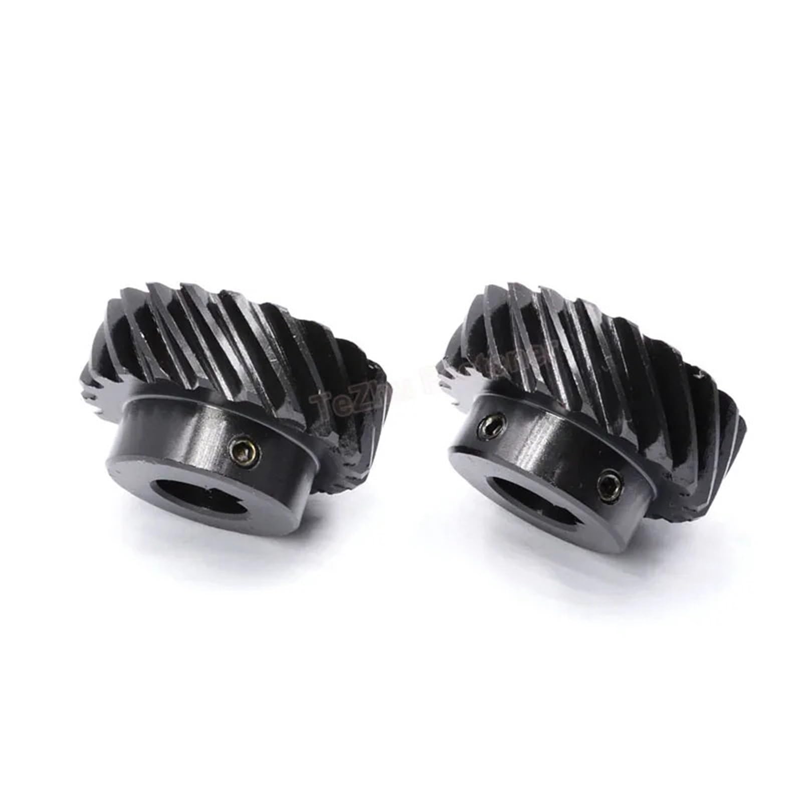 Engrenage conique gauche 1M 45 degrés, dents 13/15/20/26/30, trou 6-16 mm, acier 45#, pièce d'ingénierie de précision(6mm 1M 30Teeth)