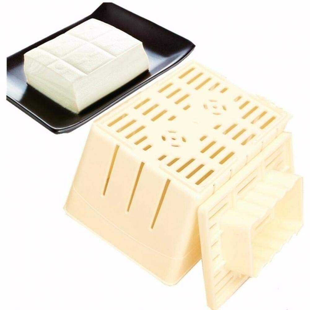 Byfri Diy Plastic Mould Tofu Press-Maker Mold Homemade Soybean Curd With Cheese Cloth Kitchen Cooking Tool