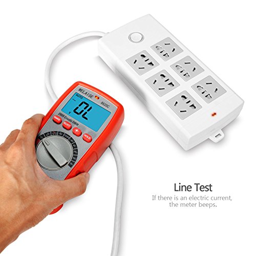 Digital Multimeter WELAISE AutoRanging Non Contact Voltage Detection