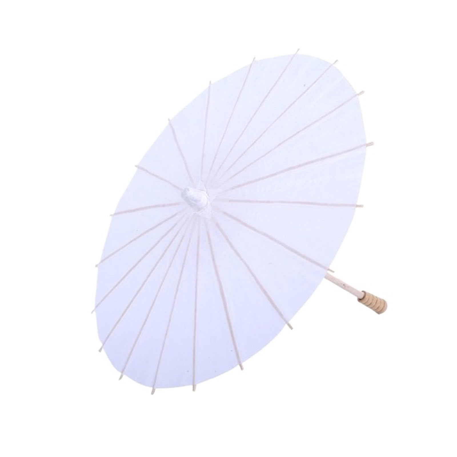 Parapluie Mariage Lot de 1/3/5/10 parasols en papier blanc 40 cm, for mariage, fête, parapluies bambou, accessoires photo for la plage, l'été