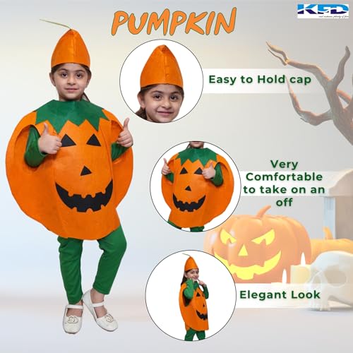 Image of Kaku Fancy Dresses Fruit and Vegetable Costume Paper Cutout with Cap For Kids | Healthy Food Costume For Boys & Girls (Tracksuit Not Included)