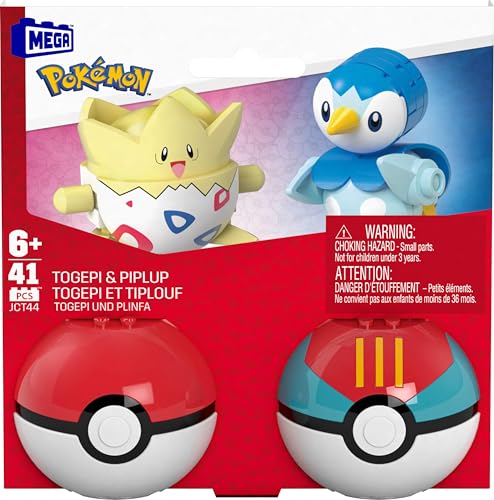 Pokémon Jeu de construction MEGA Poké Ball Collection: Tiplouf & Togepi - vue 7