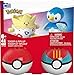 MEGA Pokémon Action Figure Building Toys Set, Poké Ball 2-Pack, Togepi and Piplup with 41 Pieces, for Kids
