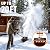 HEYWORK Cordless Snow Shovel, 20V 13-Inch Battery Powered Snow Thrower, Battery Snow Blower with Directional Plate & Adjustable Front Handle(4.0Ah Li-ion Battery*2 & Fast Charger Included),SS13D12