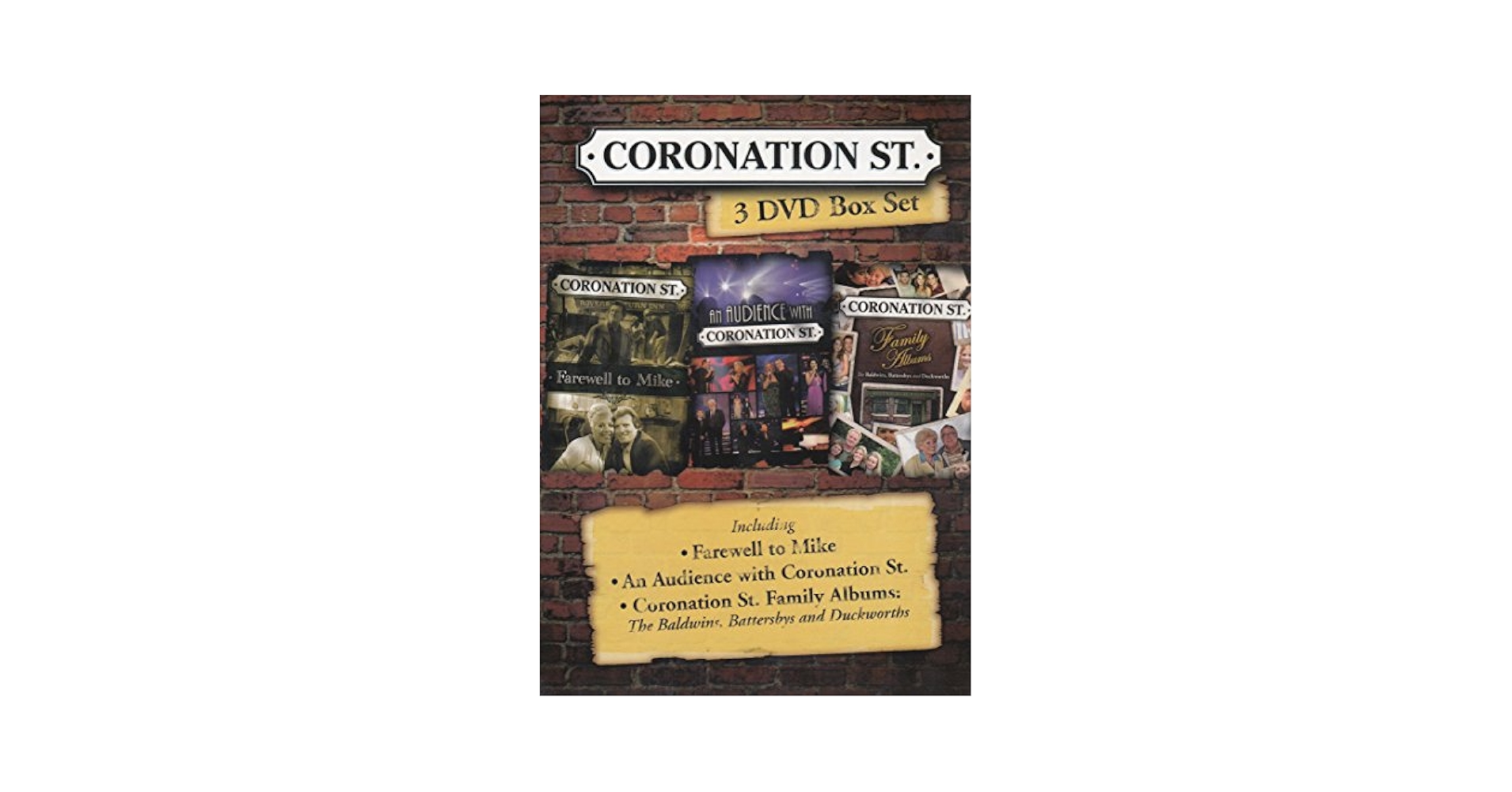 その他 Coronation St: 3 Dvd Box Set Amazon.com: Coronation Street: 3 DVD Box Set : Movies & TV
