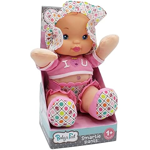 Baby's First Doll, Smartie Pants Pink, Plastic, Washable Surface, 'Life-Like' Feel Cover