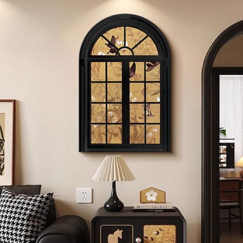 Imitation fenêtre vintage en porcelaine cristal pour illuminer votre chambre