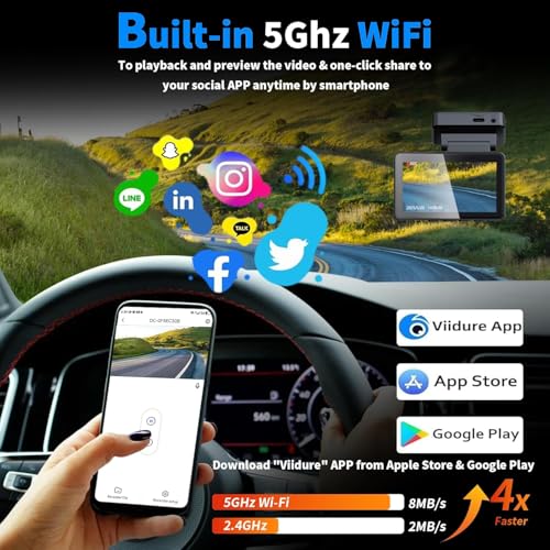 4K Dual Channel Dash Cam with Free 64GB Card - $79.99 - Image 3