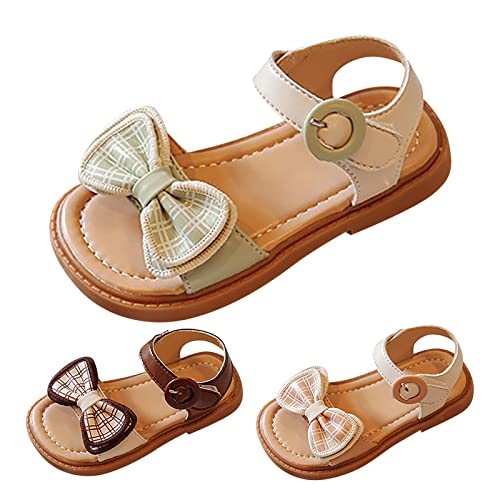 Girls' Sandals Summer Children's Soft Sole Shoes Fashion Girls' Bow Princess Shoes Baby Beach Size 12 Girls3
