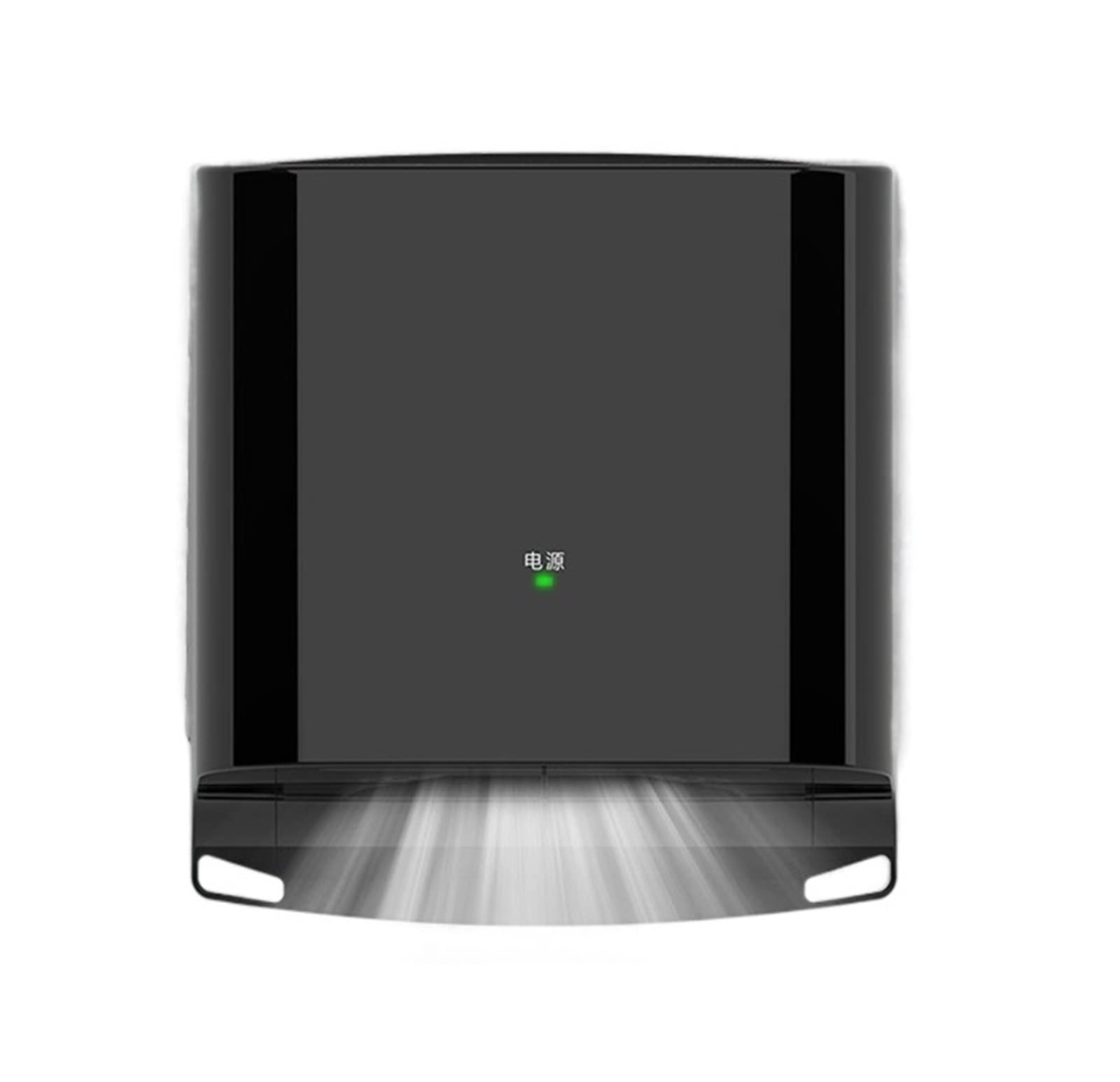 Händetrockner, Automatischer Händetrockner Hochgeschwindigkeits-Föhn Smart Induction Wandmontierte Induktions-intelligente Trockner-Maschine for Badezimmer(Gold)