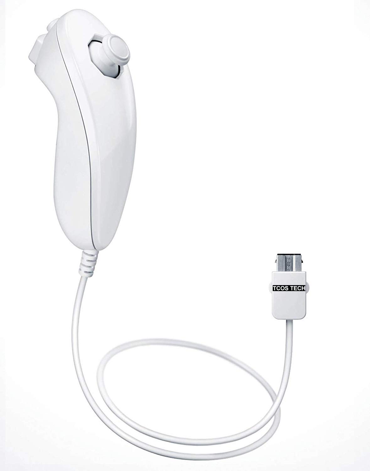 TCOS TECH Wii Nunchuck Remote Controller for Nintendo Wii - White (B08RWWFXLN) Amazon Price History, Amazon Price Tracker