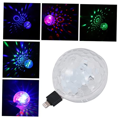 balacoo Led Stage Light Mini Disco Ball Light for Parties Ktv Bars Stages Clubs Voice Control Craftsmanship