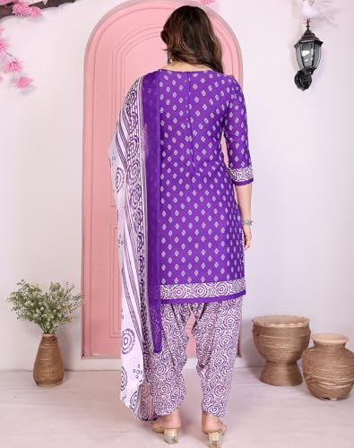 Image of Yashika Unstiched Crepe dress materials | Crepe Salwar Suit for women with dupatta | suit material for women unstitched