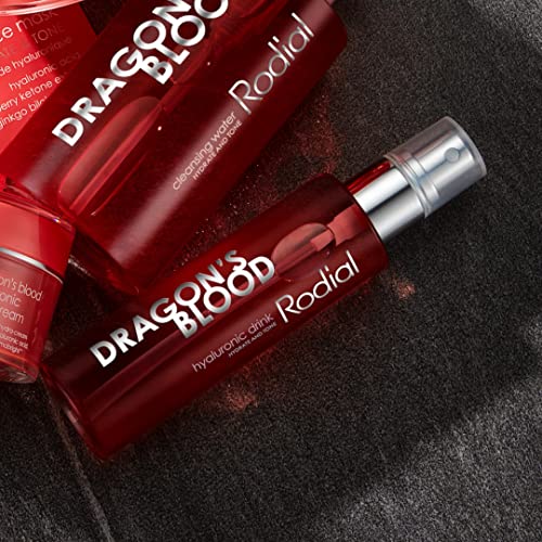 Rodial Dragon's Blood Hyaluronic Drink Deluxe - 30 ml - Re-energize and Refresh - Hydrating Makeup Primer, Dewy Setting Spray, Tonic and Serum in One