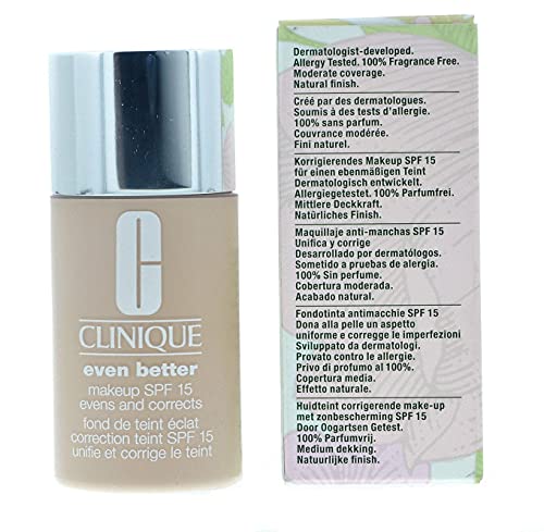 Clinique Even Better Makeup Spf 15 1.0 Oz - Color Wn 01 Flax #TOP3